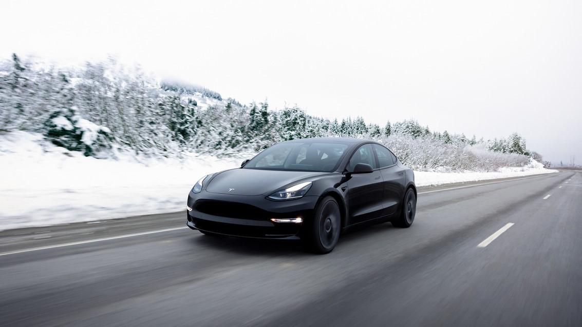 Tesla Model 3 wide Tesla Model 3 wide